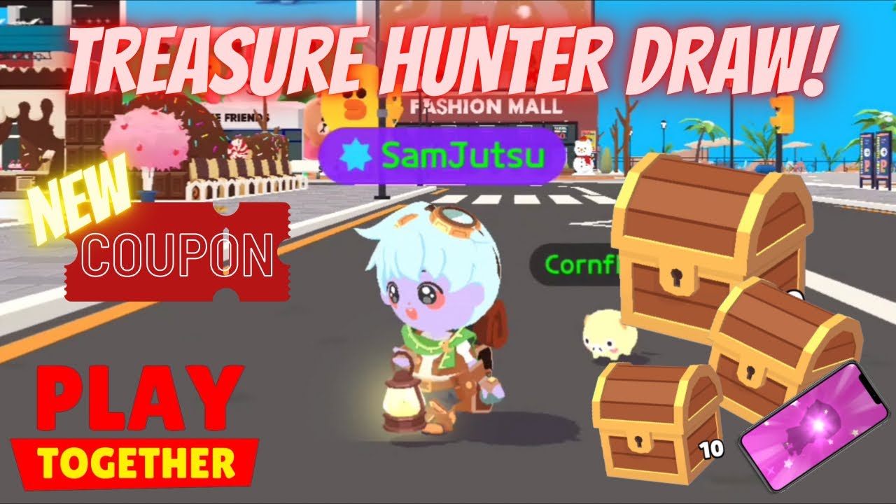 Treasure Hunter DRAW + Coupon Code! l Play Together YouTube