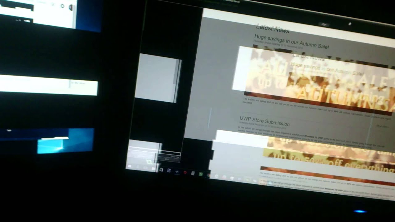 Windows 10 Dual Monitor Black Flicker YouTube