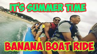 Banana boat riding~Gangneung Gangwondo