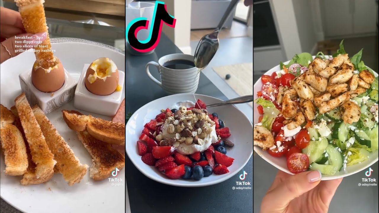 What I eat in a day *WEIGHT LOSS EDITION* pt. 1 Tiktok Compilation