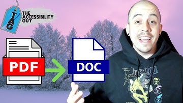 How to EASILY convert a PDF to Word to make edits