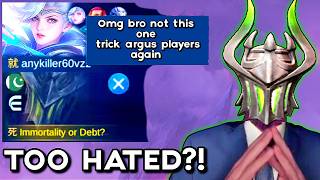 Argus is The Most Overhated Hero in Mobile Legends