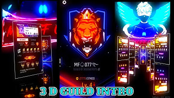 PRESENT GUILD FF Alight Motion 3D Video Editing ( cc + XML )