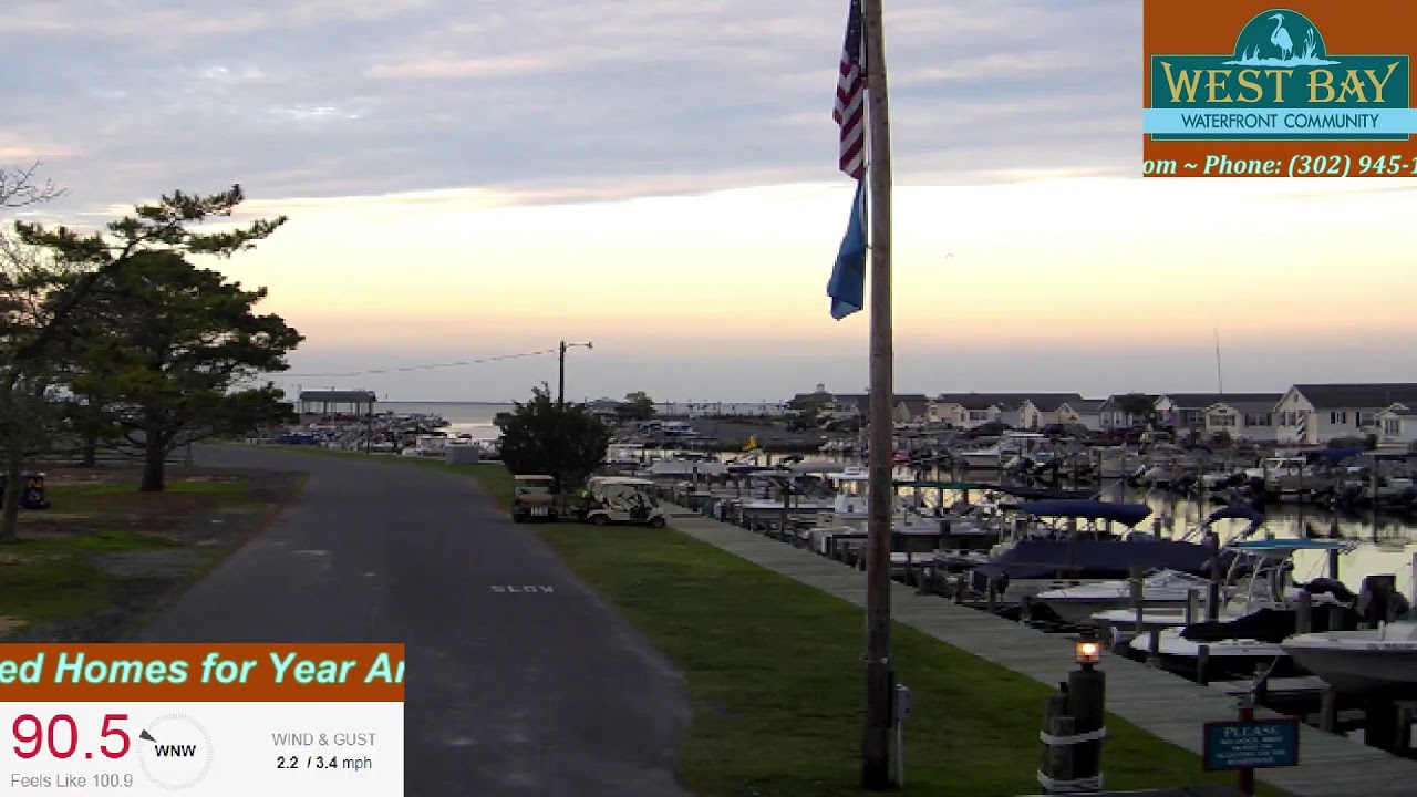 West Bay Park, Lewes, Delaware Live Stream YouTube