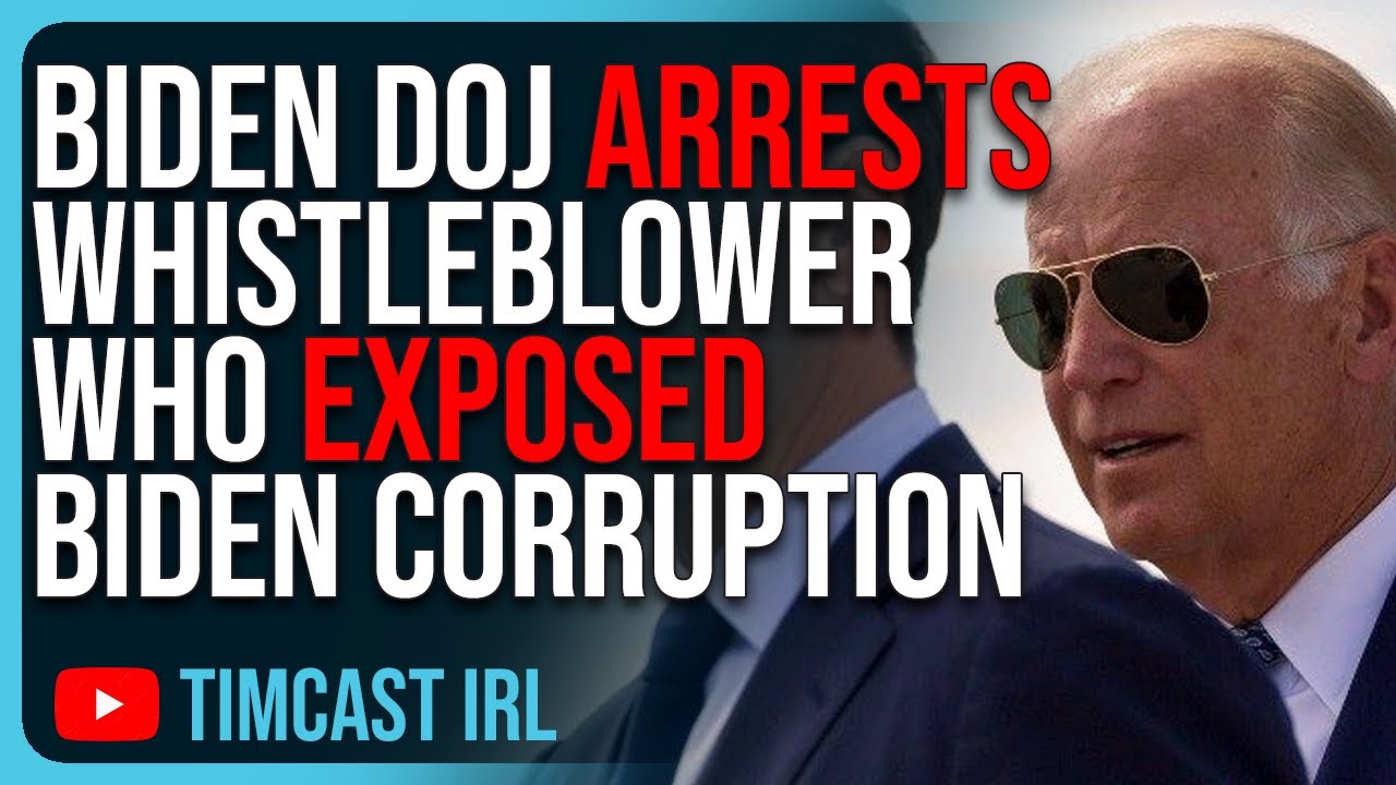 Biden DOJ ARRESTS Whistleblower Who EXPOSED Biden Corruption, WITNESS TAMPERING