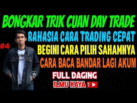 10 JUTA JADI 1 MILAYAR, APA BISA?? CARI SAHAM2 GORENGAN UPTREN UNTUK TRADING TRIK CUAN DAY TRADE #4