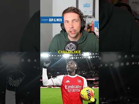 EZE IS LIVING OUT HIS CHILDHOOD DREAM AT ARSENAL ❤️