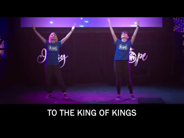 Epic Kids Worship Motions - King of Kings by Hillsong class=