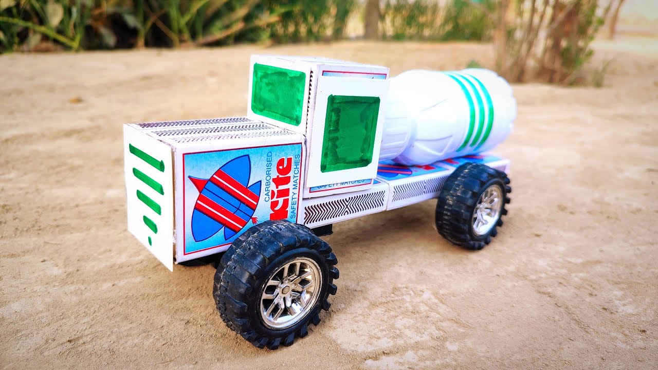 How to make matchbox toy//how to make matchbox car//how to make from a