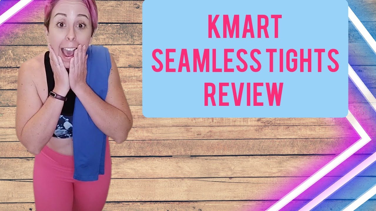 Kmart seamless tights review YouTube