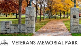 Groundbreaking for new features at Veterans Memorial Park in Boise