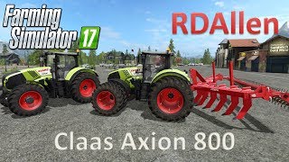 Claas Axion 800 - Farming Simulator 17 Mod Review