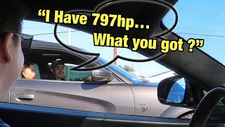 Mclaren Embarrasses Kid In HELLCAT REDEYE!!! (In Front Of His GIRLFRIEND...)