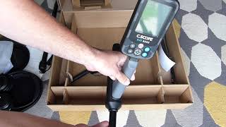 Cscope EVO 6000 Metal Detector Unboxing