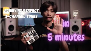 How to achieve the PERFECT 3 CHANNEL TONES in just 5 minutes | JOYO JAM BUDDY II