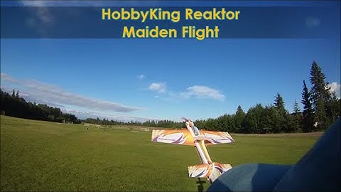HobbyKing Reaktor 3D EPP maiden