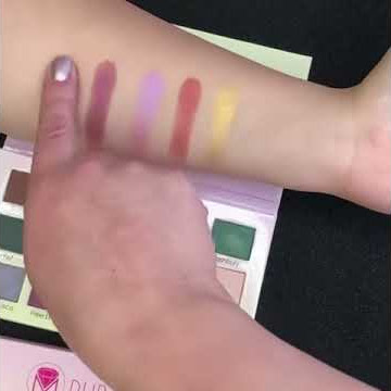 Ruby May Cosmetics- Summer of Love Palette Swatches