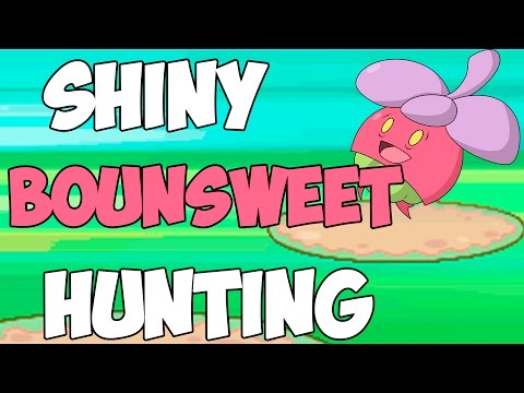 SHINY HUNTING | BUSCANDO EL SHINY [BOUNSWEET] Pokemon Sol y Luna - SHINY HUNTING | BUSCANDO EL SHINY [BOUNSWEET] Pokemon Sol y Luna