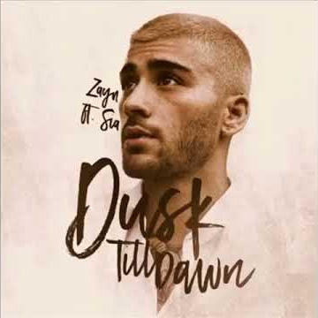 Zayn, high note part in dusk till dawn vocal only