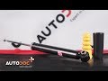 How to replac rear shock absorbers AUDI A4 B7 AVANT TUTORIAL AUTODOC