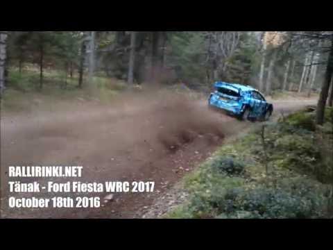 RALLIRINKI Ford Fiesta RS WRC 2017 - test day in Finland