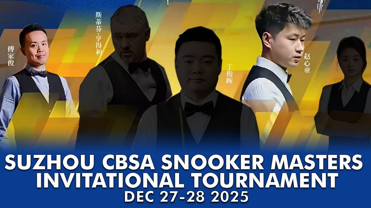 Zhao Xintong vs Marco Fu | Suzhou CBSA Masters 2025