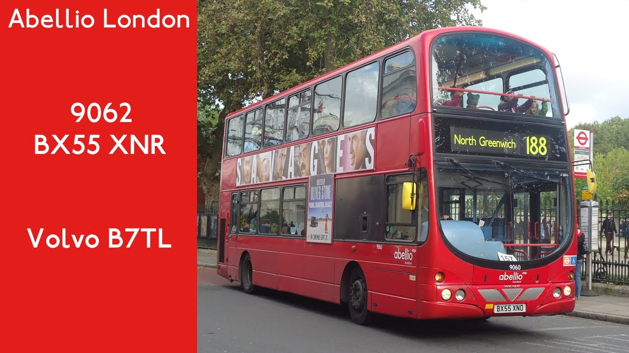 Abellio London 9062 BX55 XNR Volvo B7TL Voith
