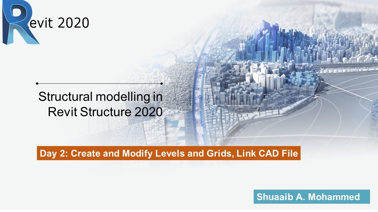 Structural Modeling in Revit Structure- Day 2- Part 3 - YouTube