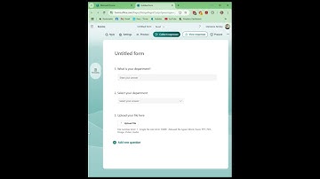 Use Ranking questions in Microsoft Forms to let people drag & drop answers into priority order.