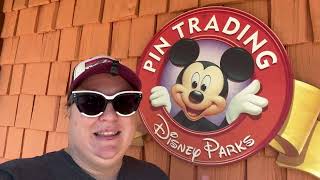 Shopping Pin Traders at Disney Springs August 2023