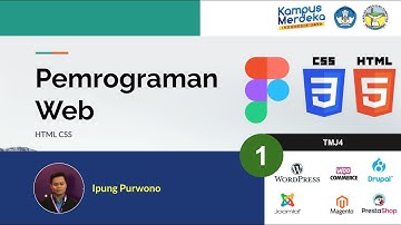 #1 Pemrograman Web - HTML CSS