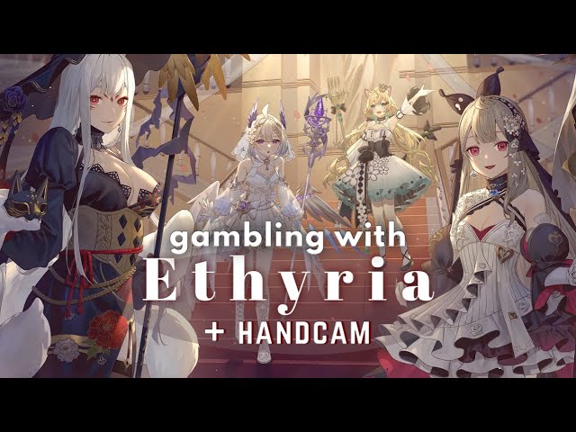 【ETHYRIA COLLAB + HANDCAM】TEACHING MY GIRLS HOW TO GAMBLE【NINA KOSAKA - NIJISANJI EN】のサムネイル