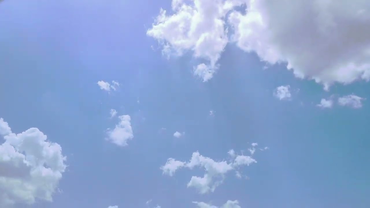 Moving of Clouds Timelapse ☺️ 