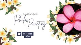 Beautiful Plumeria Flower Drawing & Watercolor Painting | Kathgolap Flower Art Tutorial