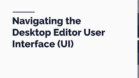 Meta Horizon Worlds - Navigating the Desktop Editor User Interface (UI)