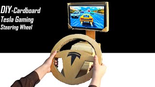 How to make gaming steering wheel for any smartphone or tablet - Science innovative project for kids