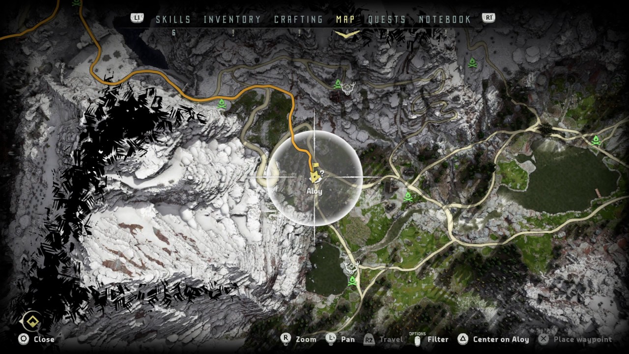 Horizon Zero DawnVantage Point 'Bridal Veil Falls' YouTube