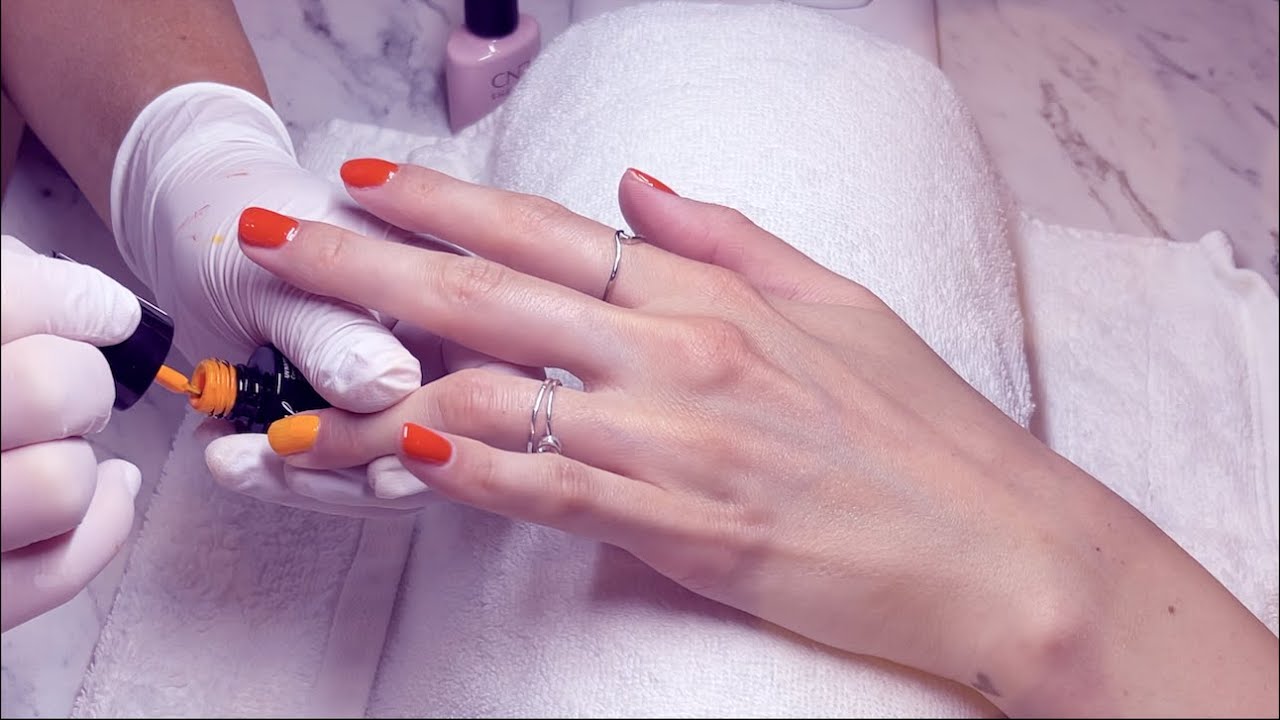 ASMR MY 1st SHELLAC MANICURE - NAIL ARTIST DOES MY NAILS 💅 (Personal Attention, German/Deutsch)