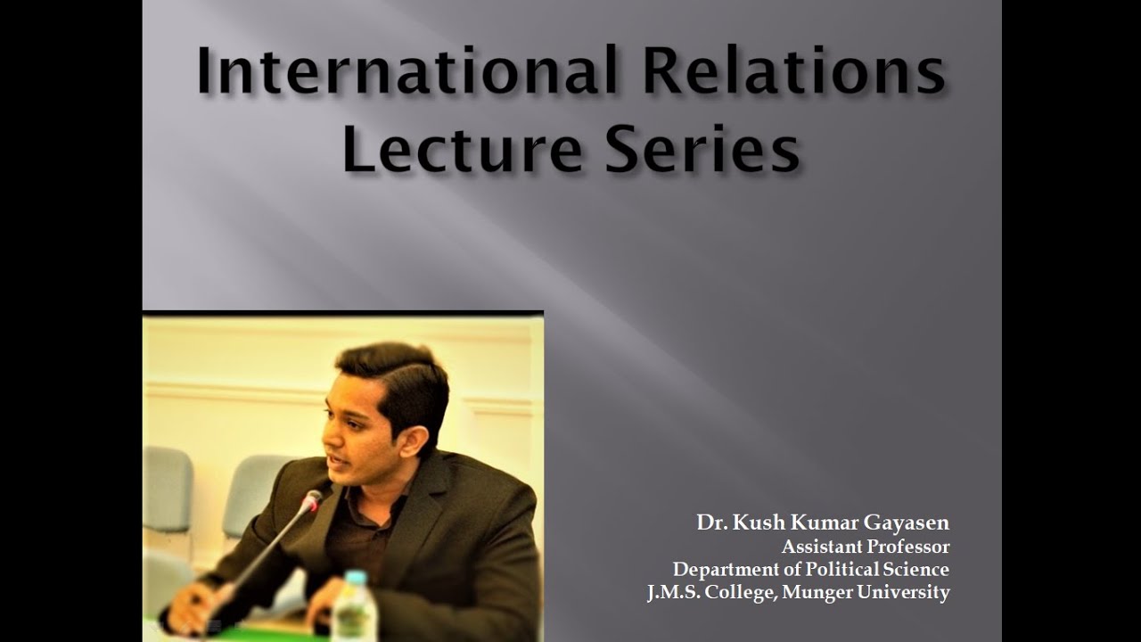 Theories of International Relations: System Theory - YouTube