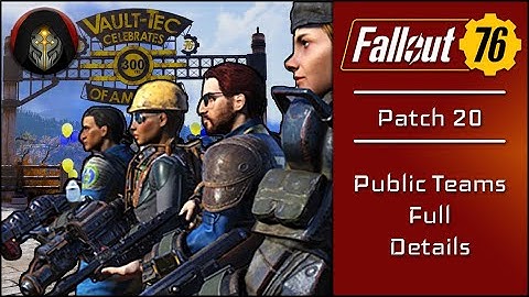 FALLOUT 76 | How Will Public Teams Work?