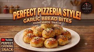 Garlic Bread Bites | Homemade Soft & Tasty 🤤 | Pizzeria Style 😍 screenshot 3