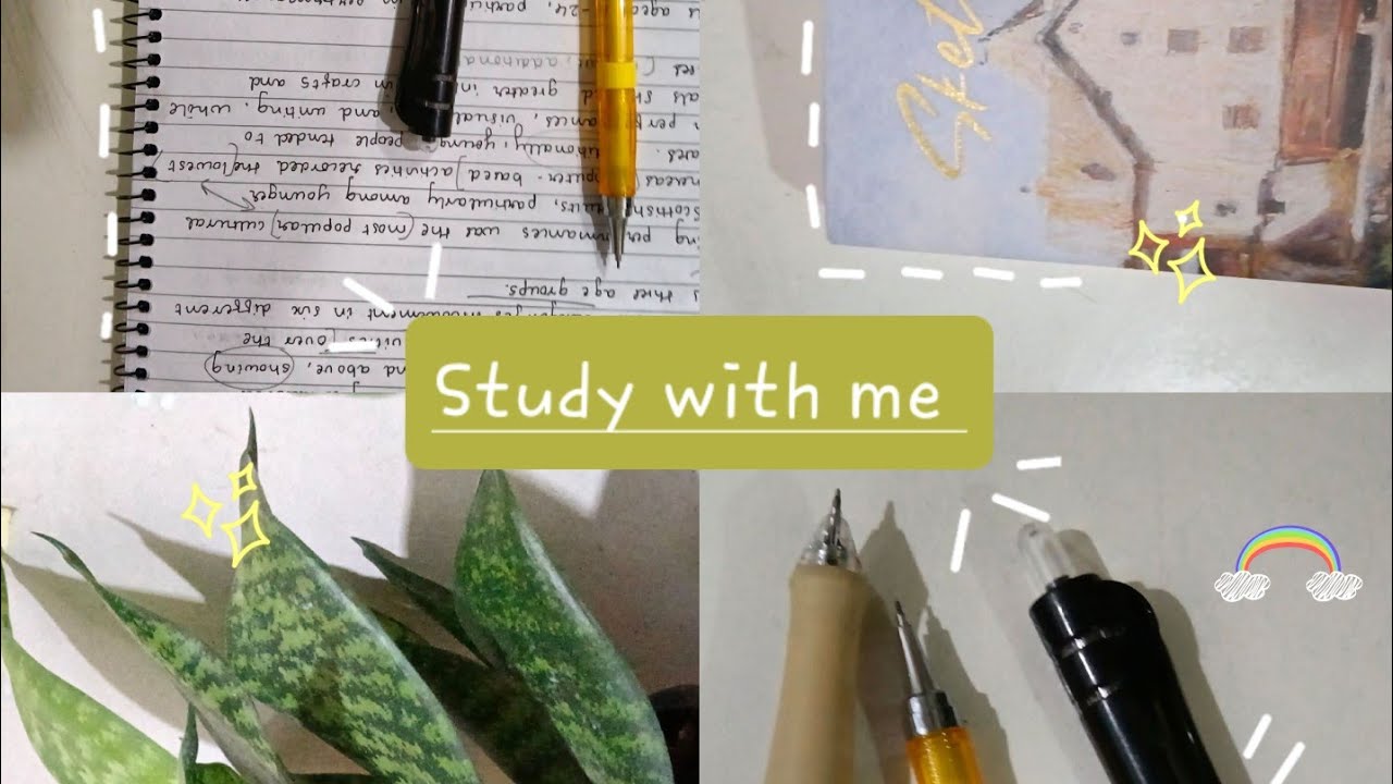Study with me 📝📚| Short Study Session ✅🗓️| Study With Music | Calming Study session| Writing|