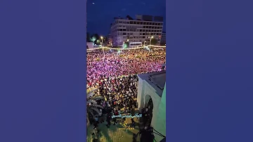 الشعب يريد اعلان الجهاد من ساحة العاصي في مدينة حماة تنديدا بالعدوان الاسرائيلي المتكرر 