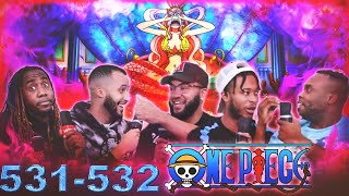 HACHI GETS JUMPED BY FISHMEN! One Piece eps 531/532 Reaction