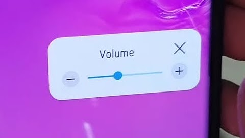 Galaxy S10 / S10+: Alternative Onscreen Volume Key For Broken Physical Keys