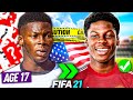 I BROKE the #7 CURSE at MANCHESTER UNITED with this UNKNOWN WONDERKID?!? FIFA 21 Career Mode