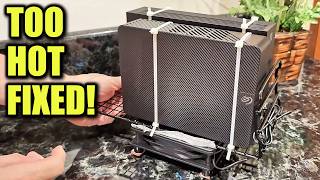 Fixing OVERHEATING Hard Drives: The Shoe Rack Mod DIY