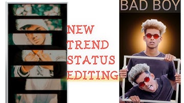 Trending attitude light effect whatsapp status editing | new style status editing 2020 in Kinemaster