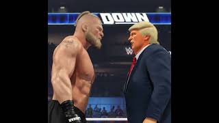 Brock Lesnar Vs Donald Trump | WWE SmackDown Fight Part 1