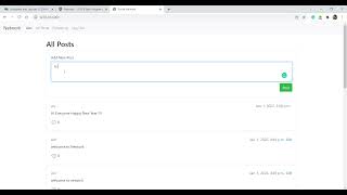 CS50 PROJECT 4 : Network - Web Programming with Python and JavaScript